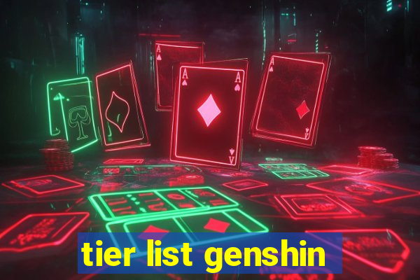 tier list genshin